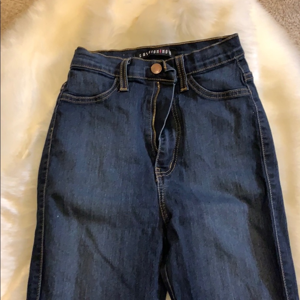 Fashion Nova high rise skinny jeans